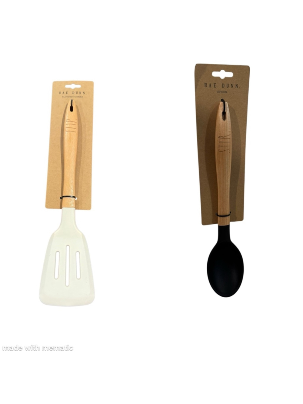 Rae Dunn flip and stir Kitchen Utensils One Size